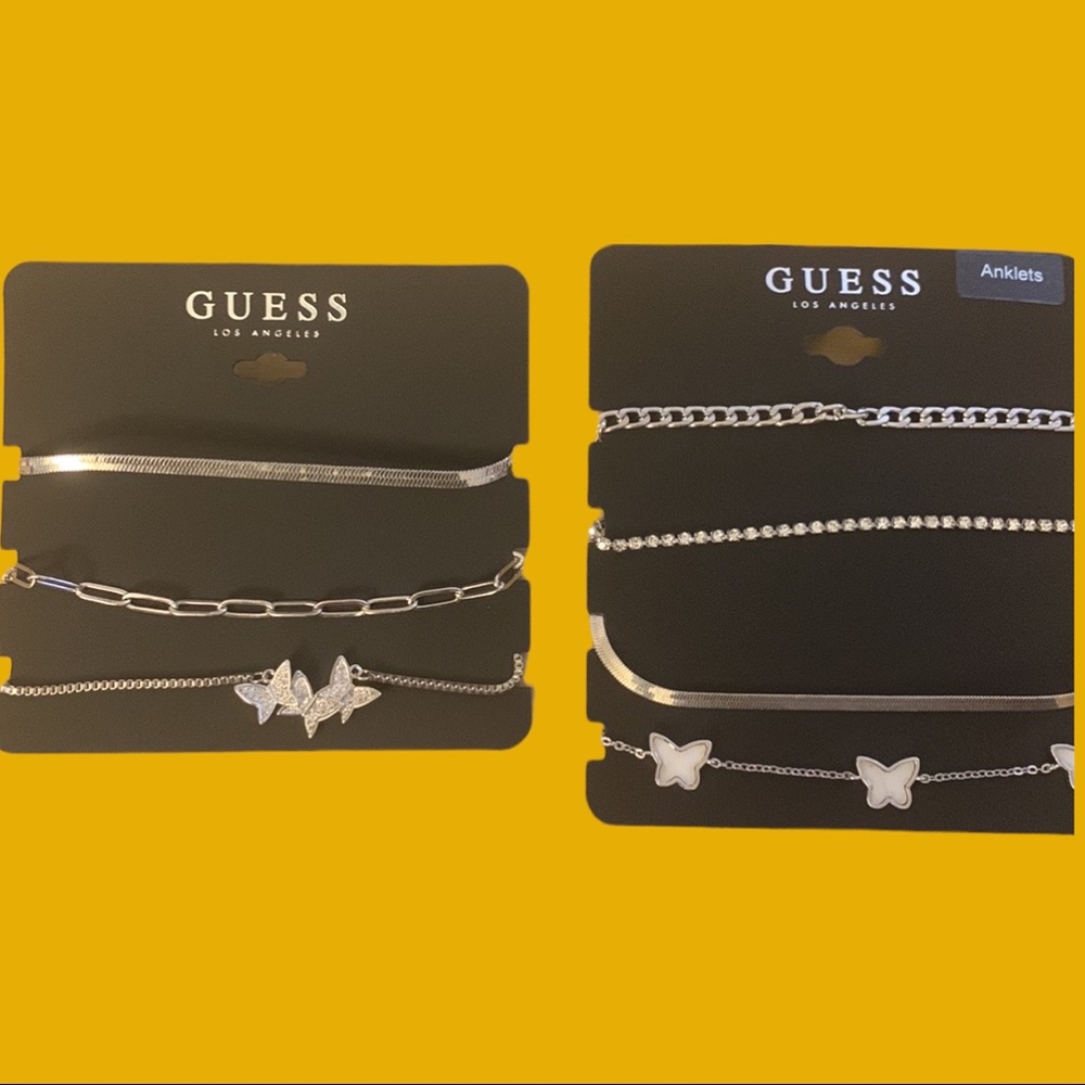 Guess Bracelet and anklet sets